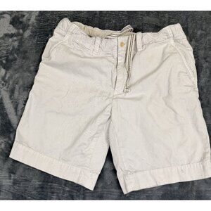 Polo Ralph Lauren Men's 34 Off White Casual Belted Cotton Shorts